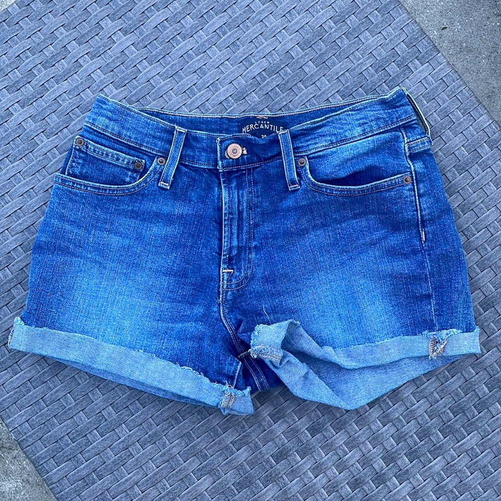 J Crew jean shorts